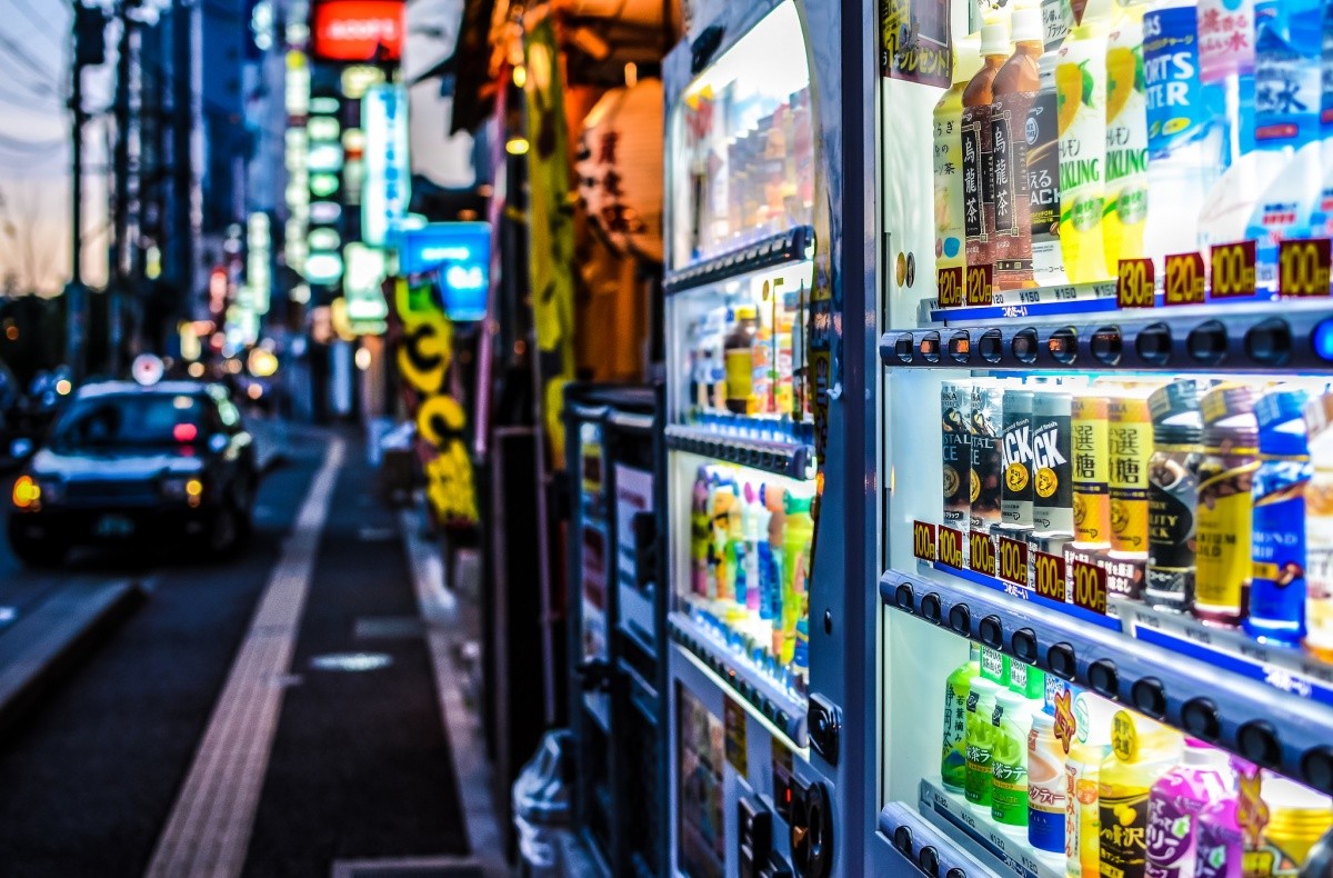 Getränkeautomat in Japan