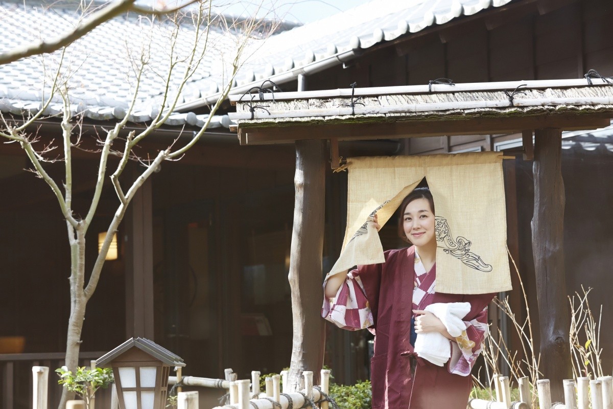 Eingangsbereich eines Ryokan