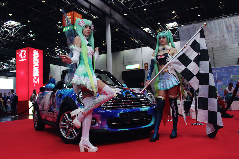 DoKomi 2020 Itasha-Ausstellung