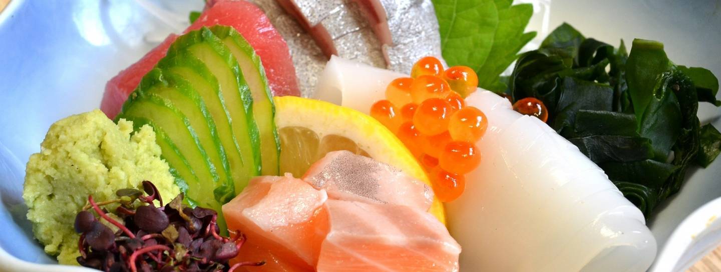 Japanisches Fischgericht