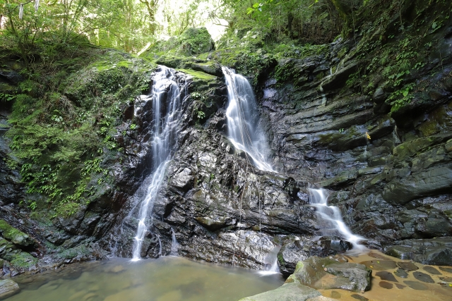 Wasserfall beim Berg Inunaki