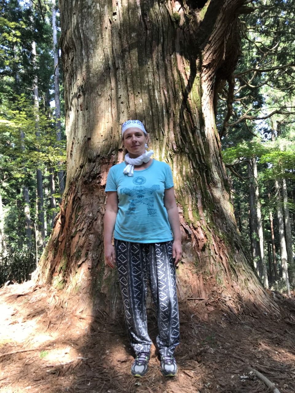 Alena Eckelmann in Kumano