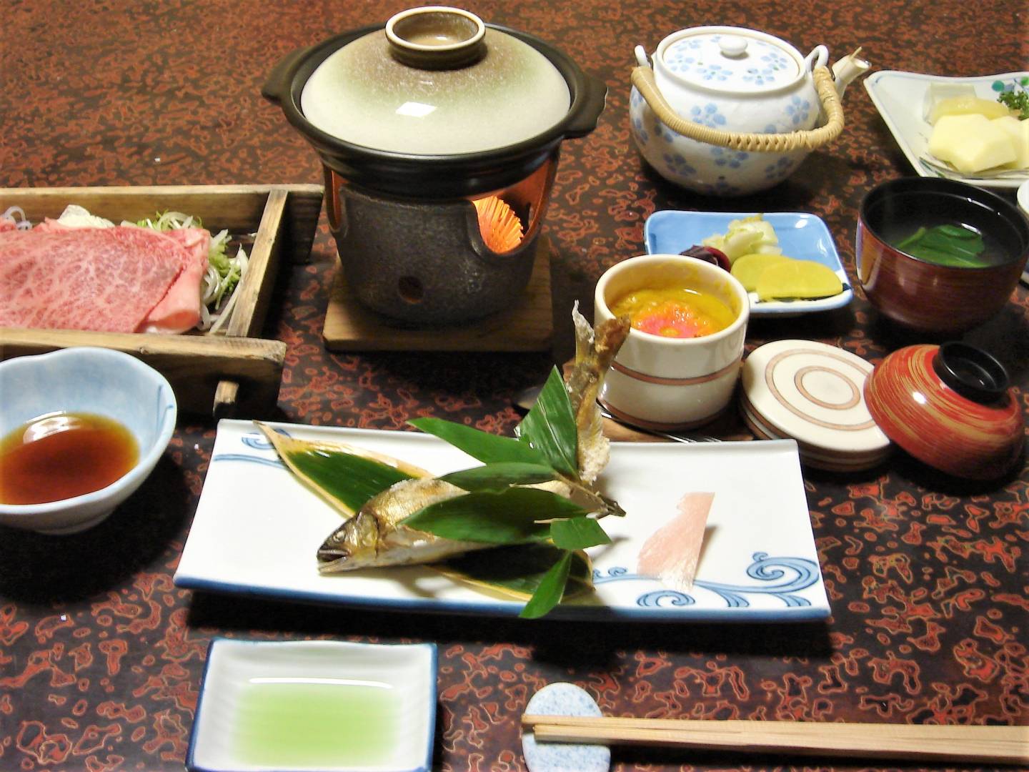 Kaiseki-Menü in Wakayama