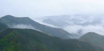 Gebirge in der Kumano-Region
