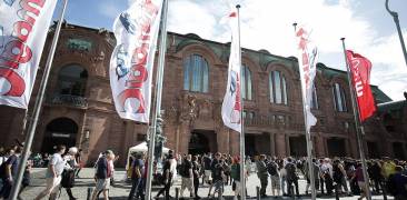 Außengelände der AnimagiC in Mannheim.