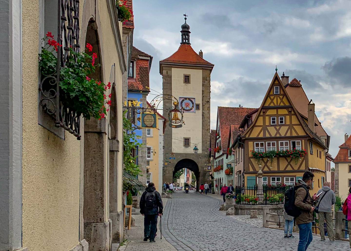 Das Plönlein in Rothenburg