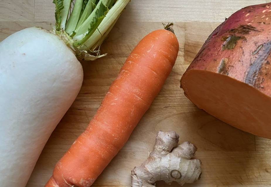 Zutaten für Bauernsuppe