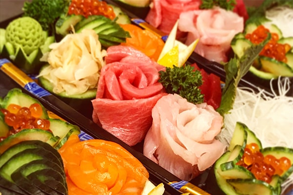 Gemischtes Sashimi Deluxe