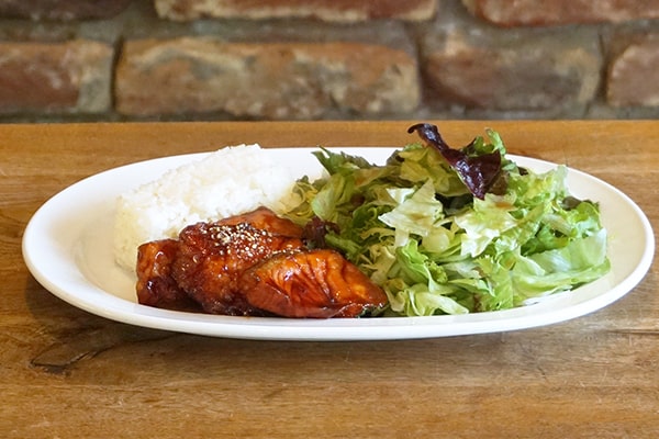 Lachs-Teriyaki