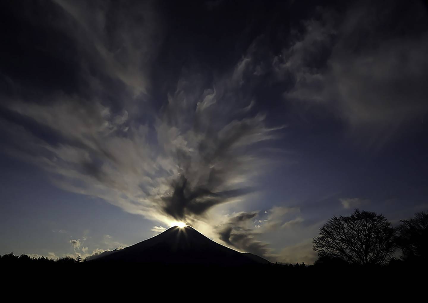 Fuji Sonnenaufgang