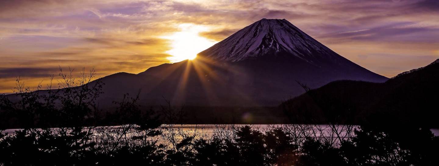 Fuji Sonnenaufgang