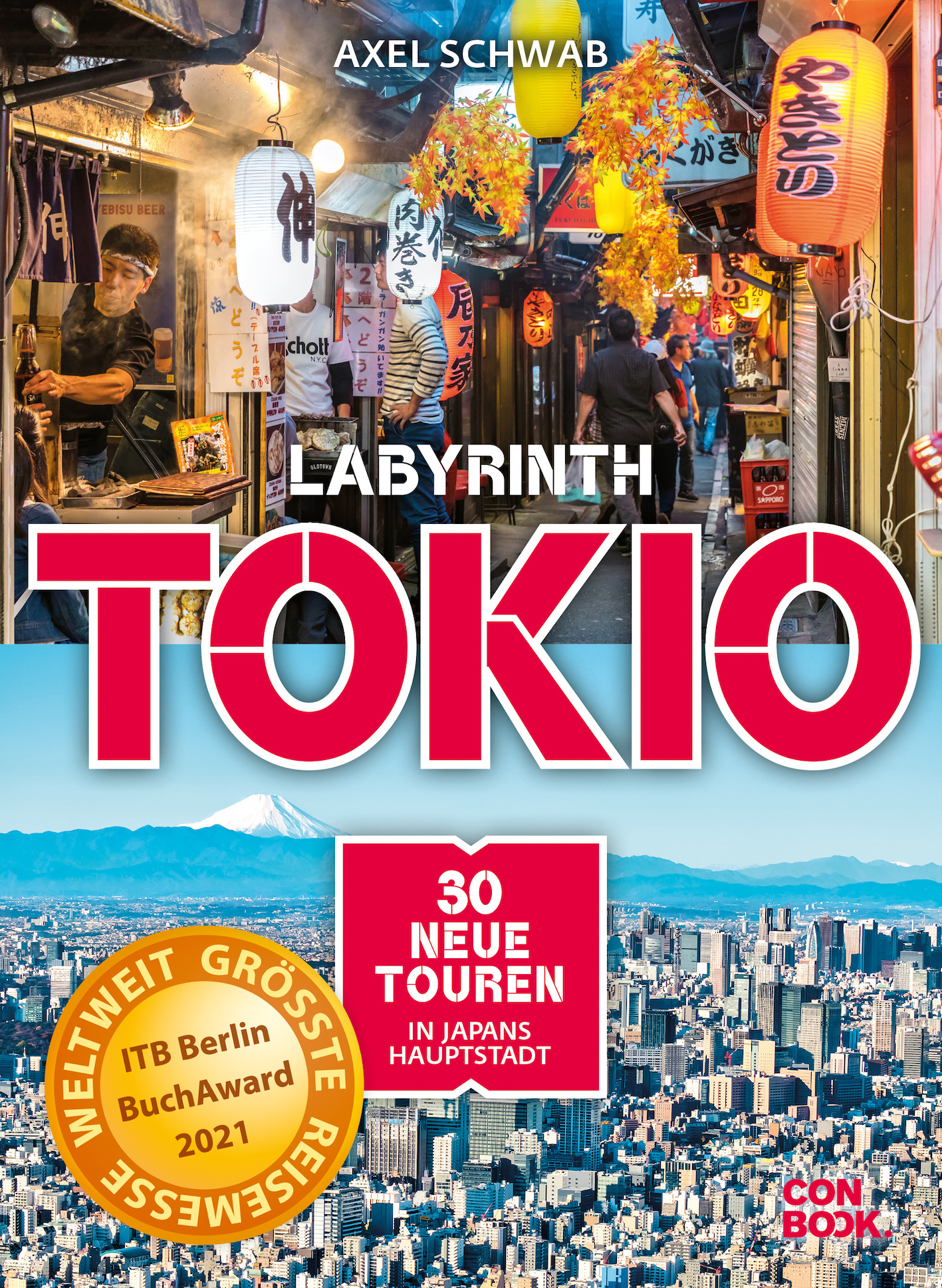 Reiseführer "Labyrinth Tokio" (Vorderseite)