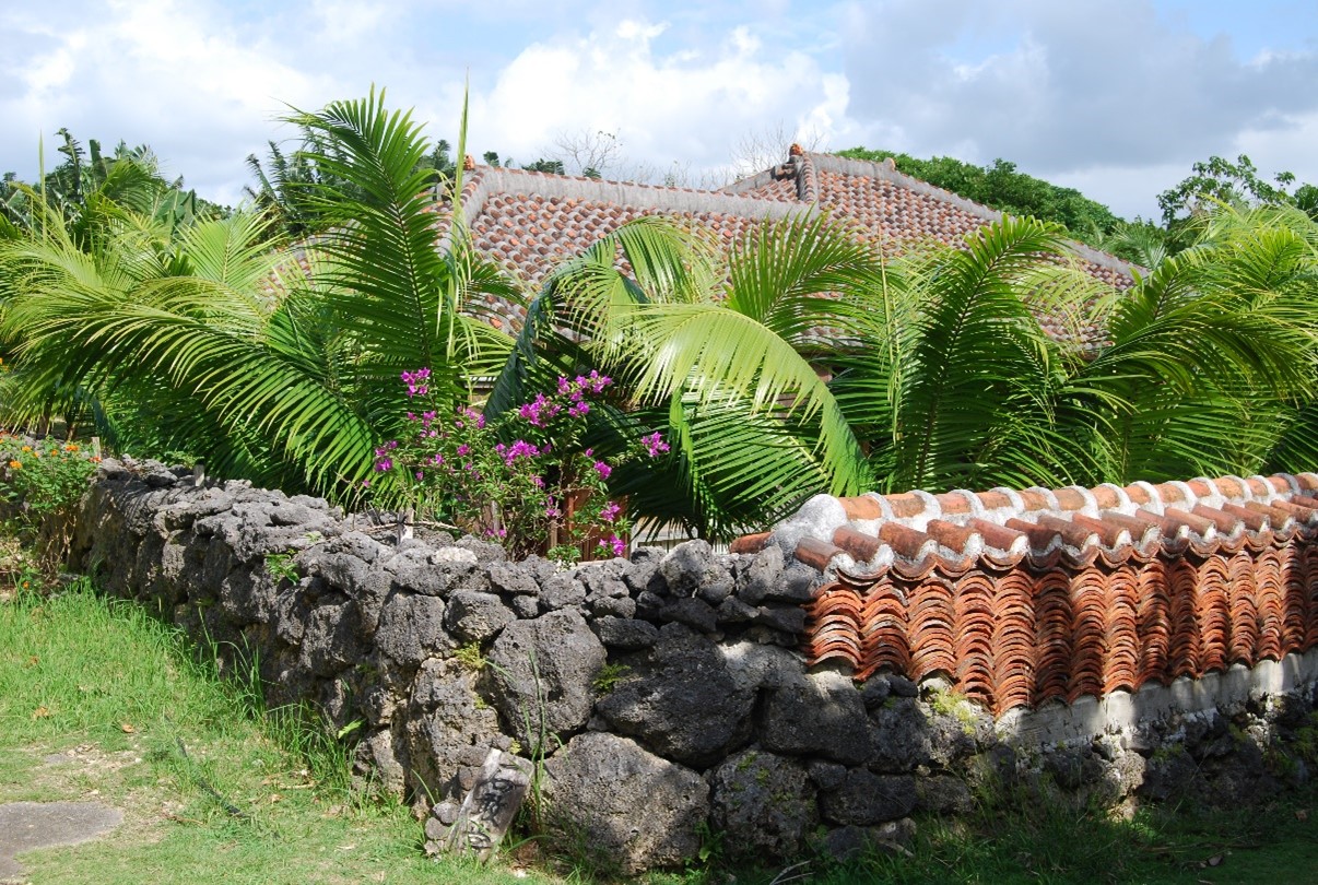 Tradtionelle HÄuser auf Okinawa