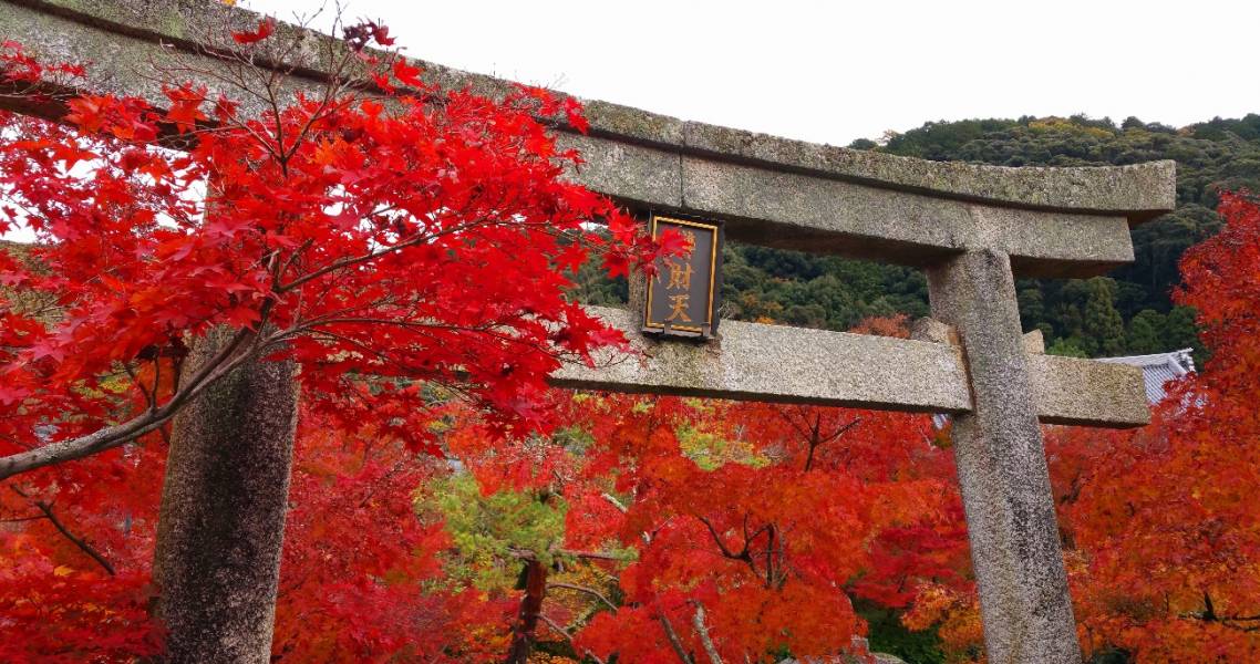 Schrein im Herbst