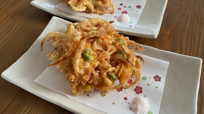 Kakiage: Frittiertes Gemüse mit Garnelen | JAPANDIGEST