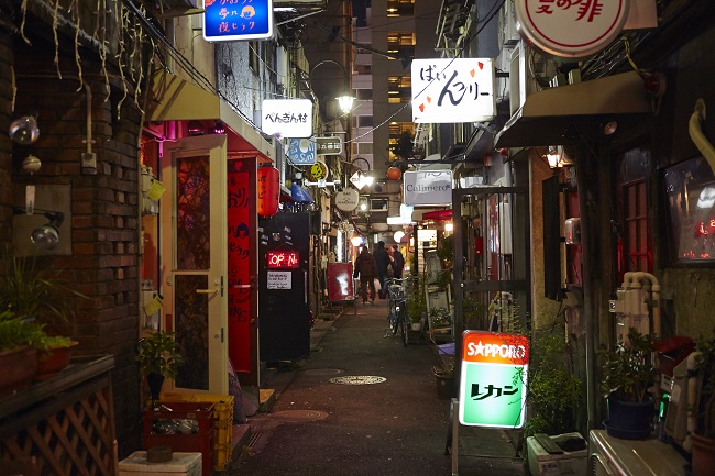 Shinjuku Golden Gai.