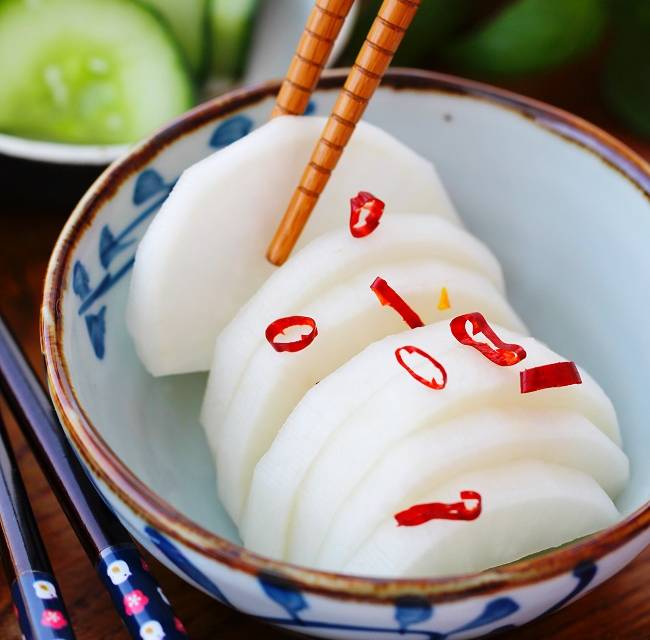 Herbstliche Beilage: Eingelegter Daikon-Rettich | JAPANDIGEST