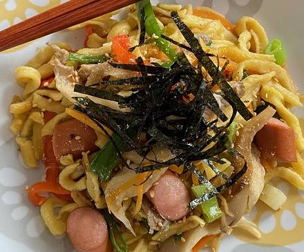 Spätzlepfanne japanische Art