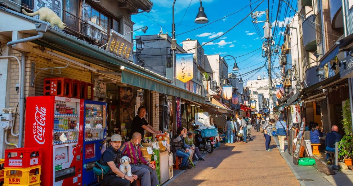 Yanaka, Sugamo, Asakusa: Tōkyōs quirlige Shitamachi-Viertel