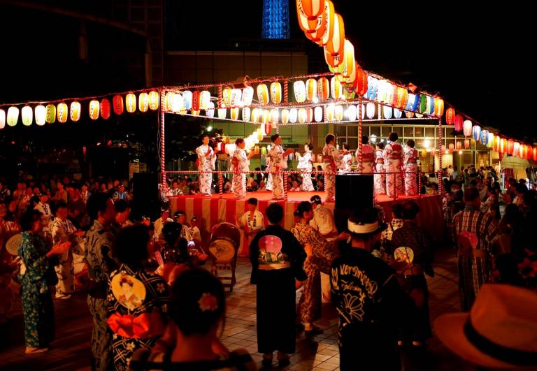 Bon Odori-Tänze