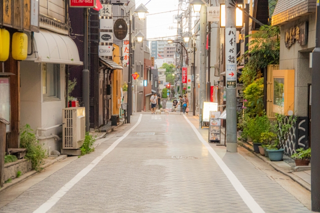 Gasse in Kagurazaka.