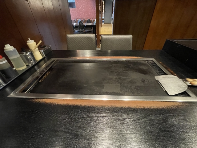 Teppanyaki-Grill.