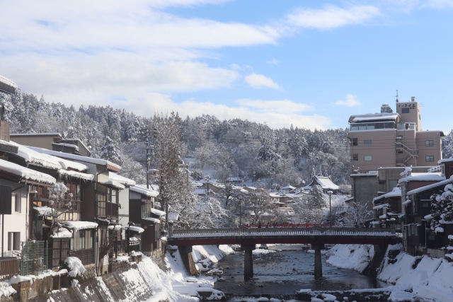 Takayama im Winter.