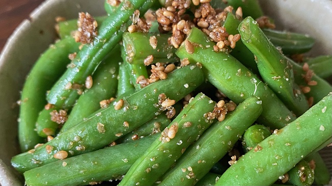 Gomaae: Grüne-Bohnen-Salat mit Sesamdressing | JAPANDIGEST