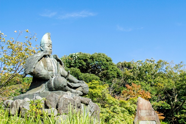 Statue Minamoto no Yoritomo