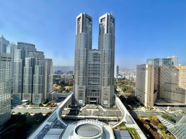 Das Metropolitan Government Building in Shinjuku