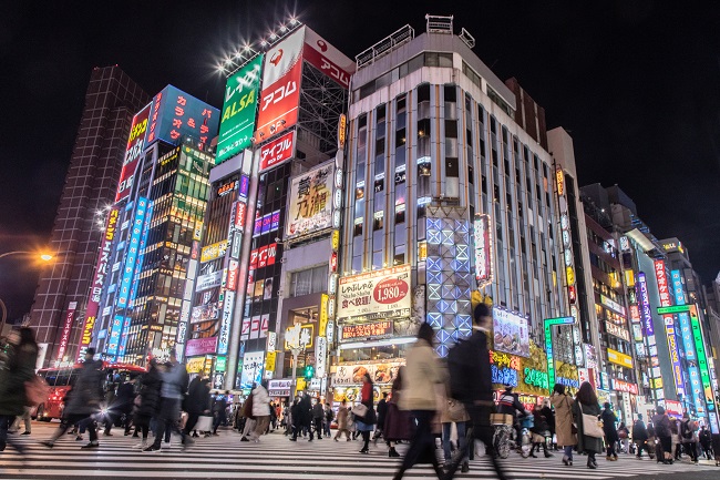 Shinjuku bei Nacht