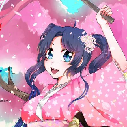 Cherry Blossom Day Banner