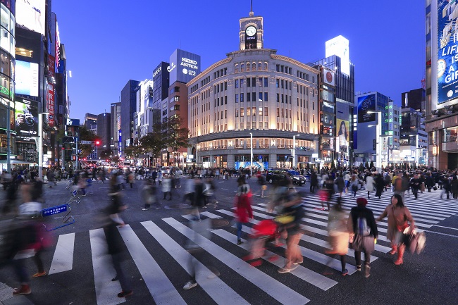 Ginza-Einkaufstraße