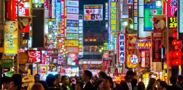 Shinjuku bei Nacht