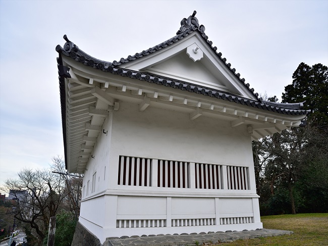 Ruinen der Burg Aoba