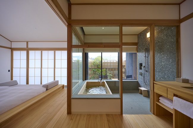 Badezimmer im Azumi Setoda