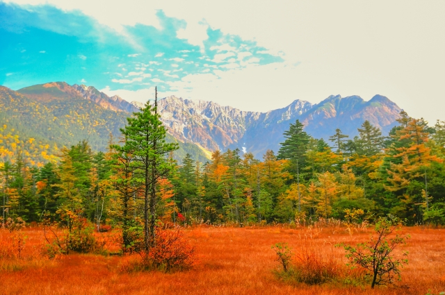 Kamikochi im Herbst