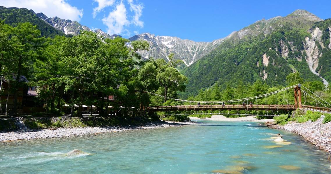 Kamikochi Azusa-Fluss