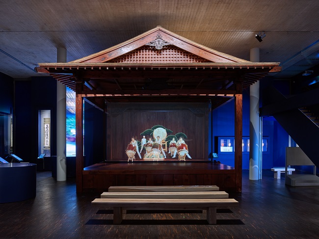 Nō-Theater im Samurai-Museum Berlin