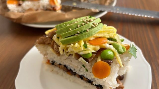 Vegetarisches Sushi