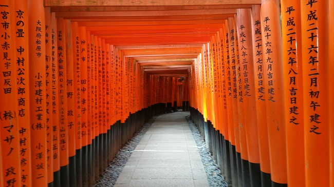 Fushimi Inari Schrein in Kyoto