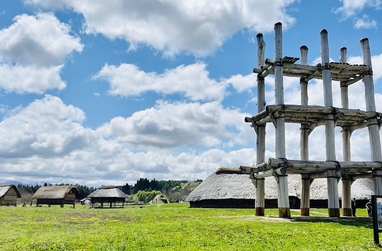 Pfostenbau in Sannai Maruyama