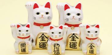 Maneki Neko Figuren