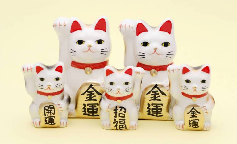 Maneki Neko Figuren