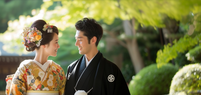Japanisches Hochzeitsgewand