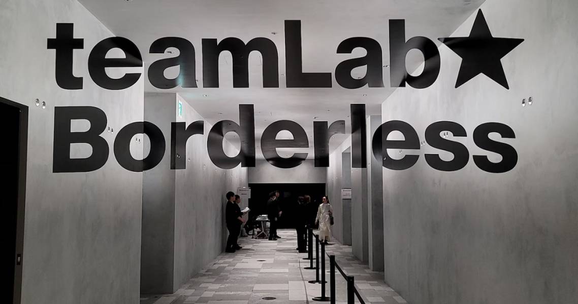 teamlab borderless eingang