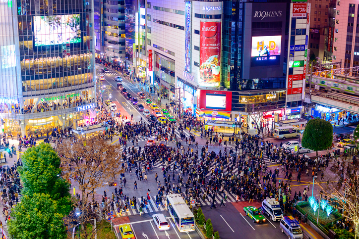 Shibuya Kreuzung