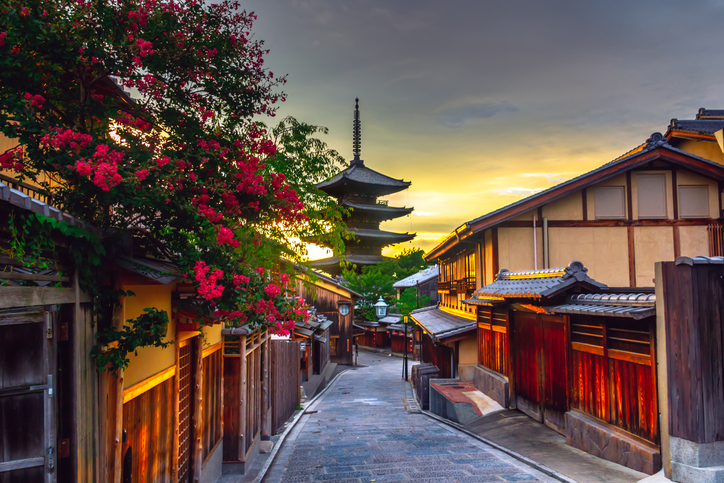 Higashiyama in Kyoto